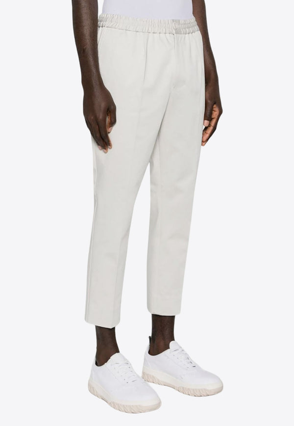 Mid-Rise Cropped Pants