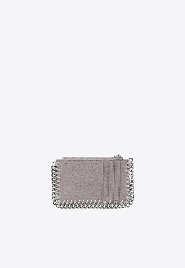 Falabella Logo-Charm Zipped Cardholder