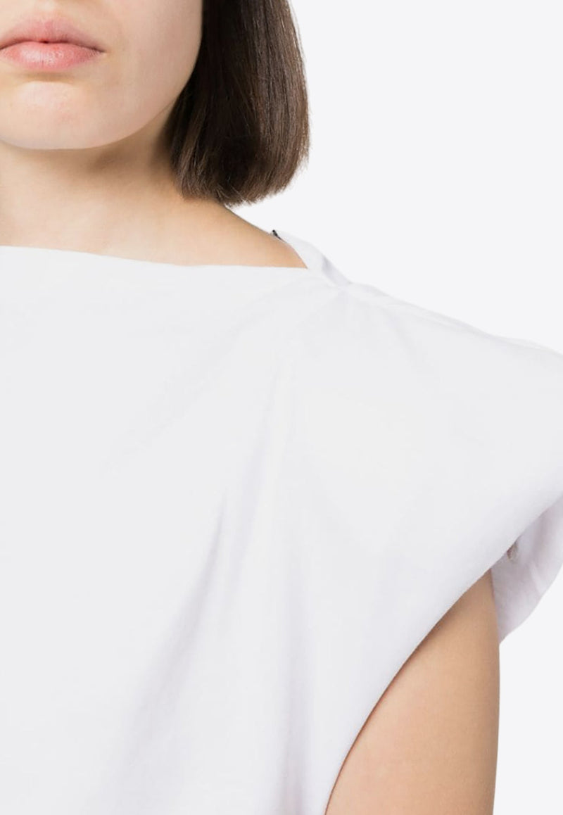 Sebani Asymmetric Padded T-shirt
