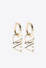 OW Drop Earrings