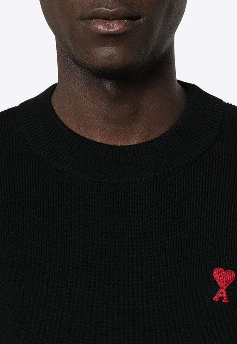 Ami De Coeur Embroidered Sweater