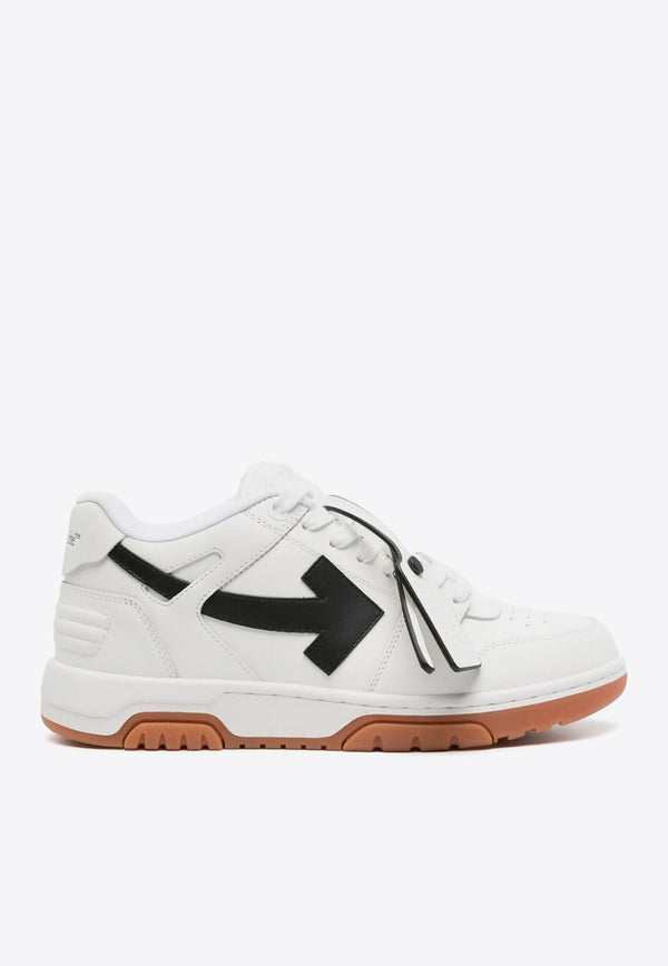 Out of Office Paneled Leather Sneakers