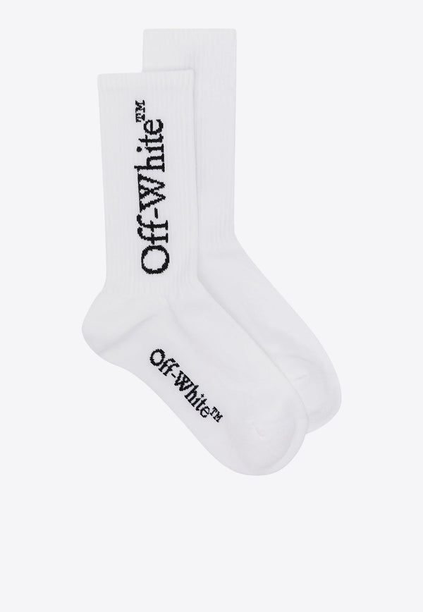 Logo Jacquard Socks