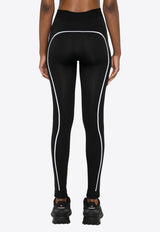 Logo Embroidered Seamless Leggings