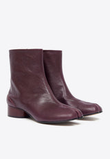 Tabi Calf Leather Ankle Boots