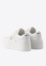 Downtown Bold Leather Low-Top Sneakers