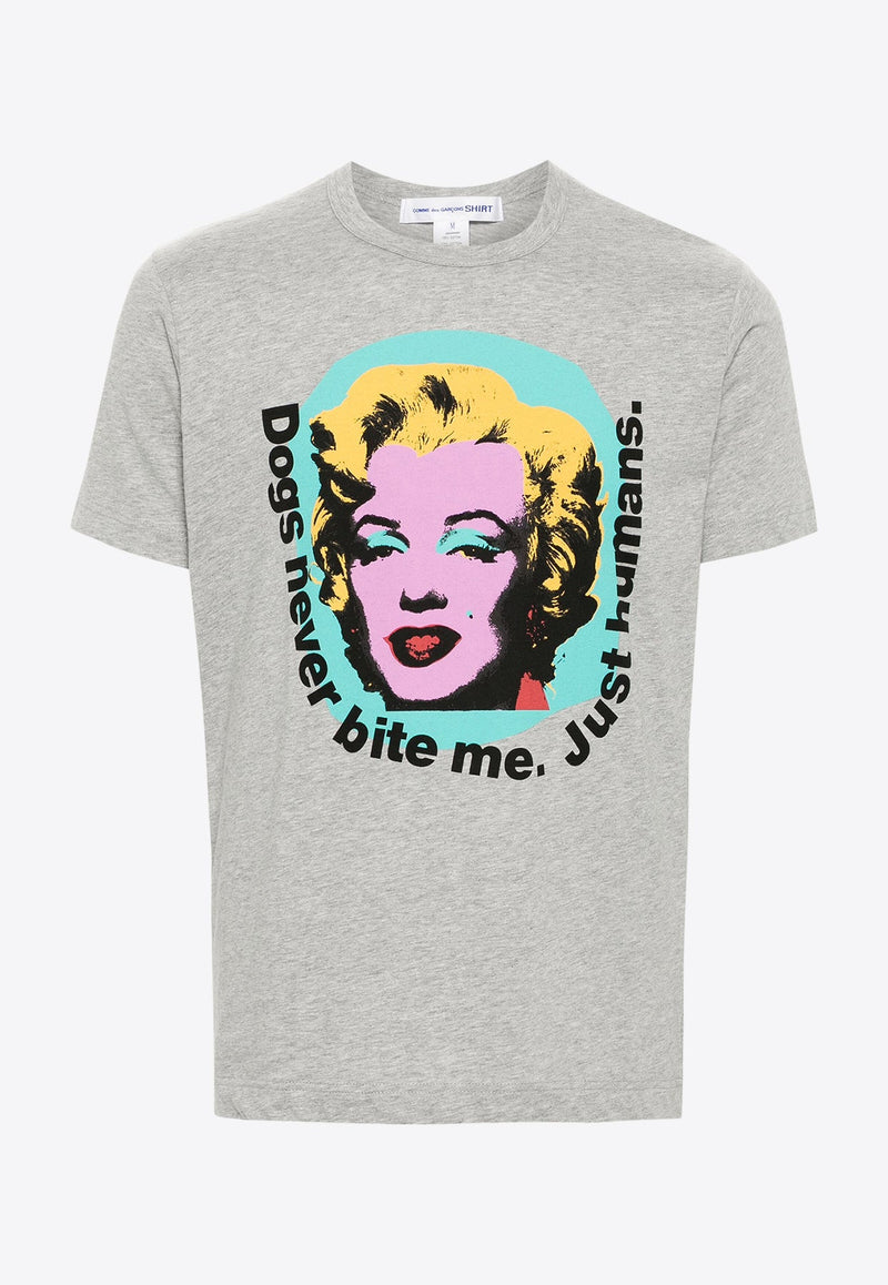 X Andy Warhol Printed T-shirt