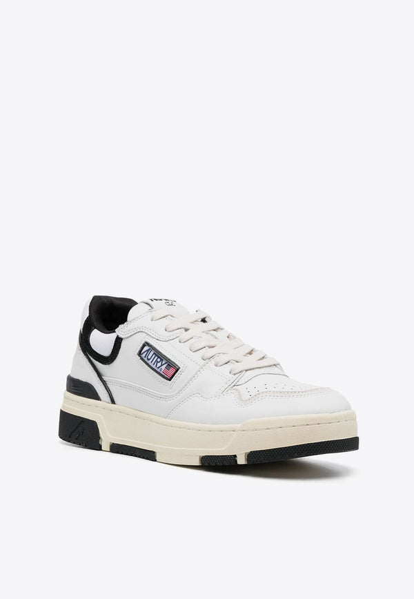 Action Low-Top Leather Sneakers