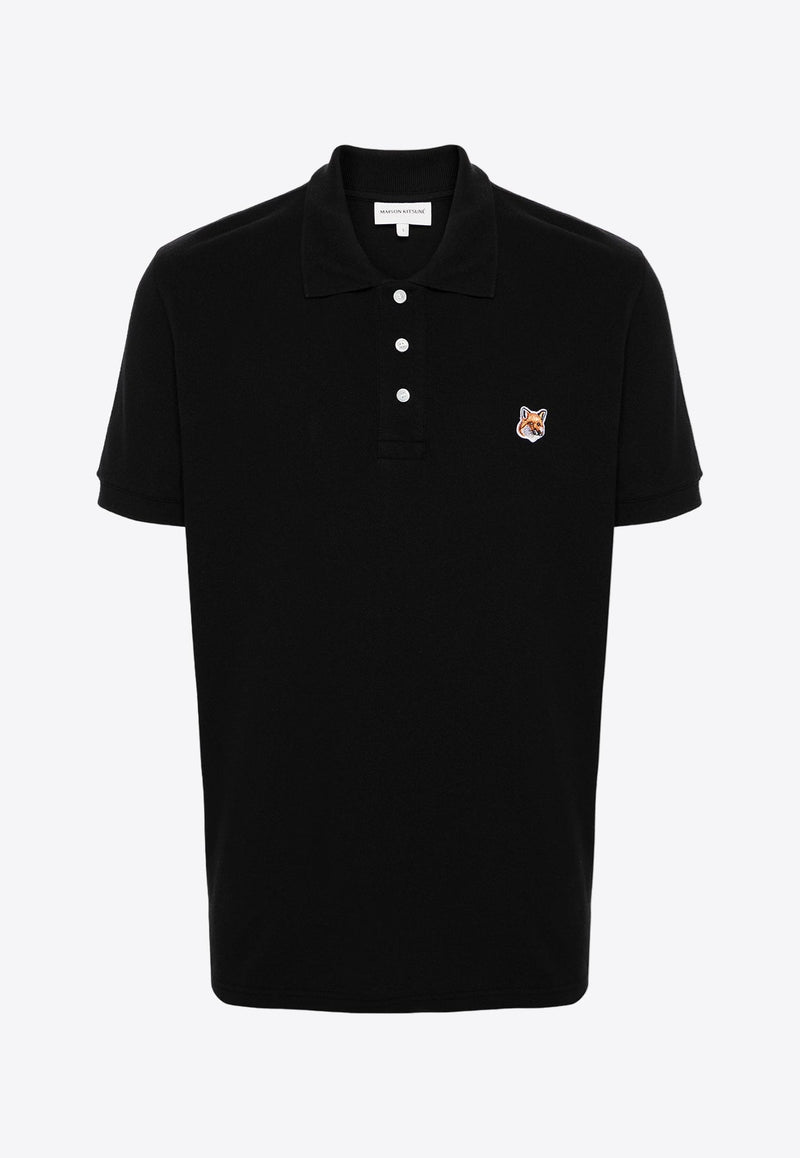 Fox Logo Patch Polo T-shirt