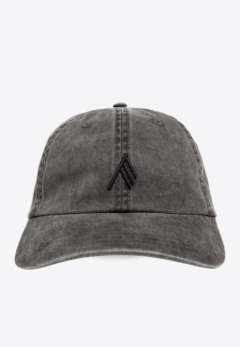 Logo Embroidered Faded Baseball Cap