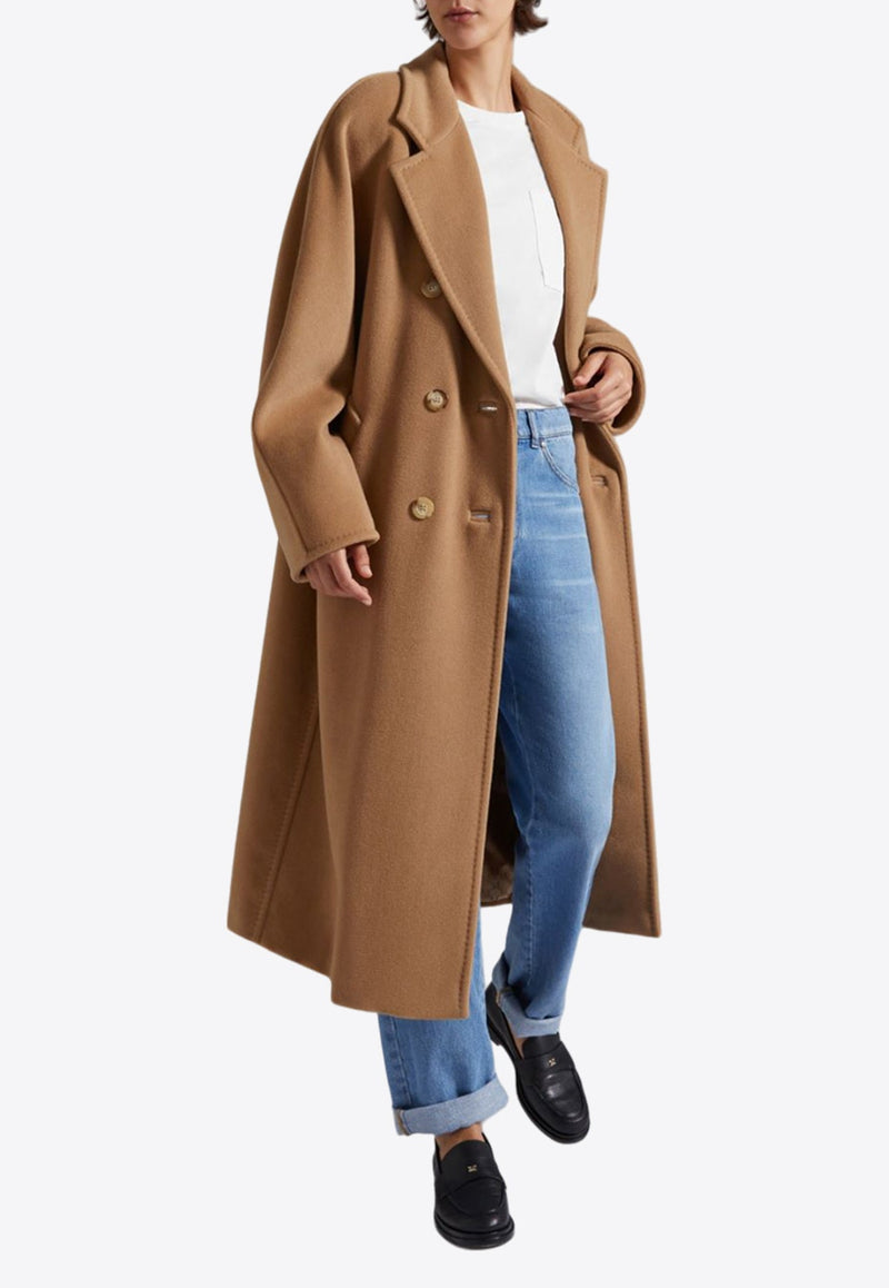 Madame Wool and Cashmere Double-Breasted Coat