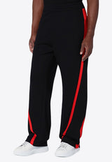 Logo Embroidered Track Pants