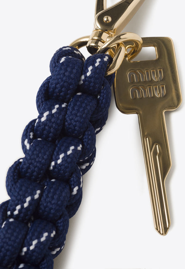 Cord and Nylon Key Ring