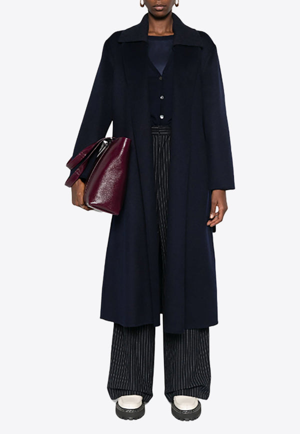 Leak Self-Tie Long Coat