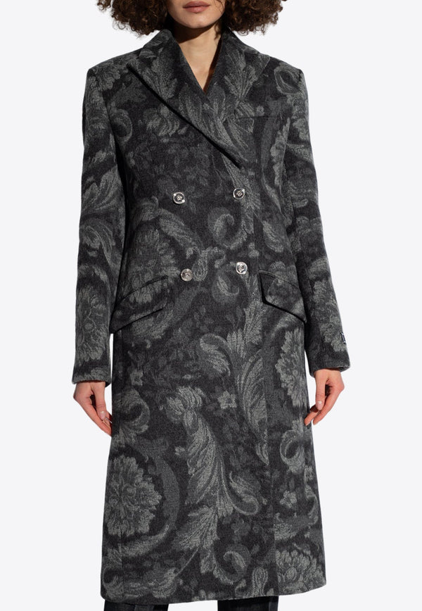 Barocco Double-Breasted Wool Coat