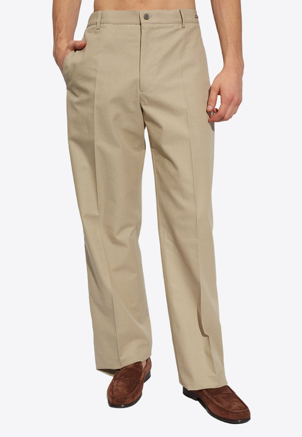 Straight-Leg Chino Pants