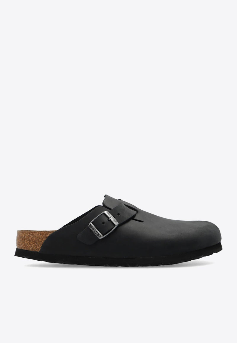 Boston Oiled Leather Mules