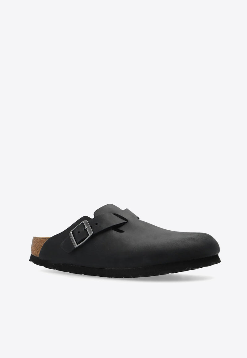 Boston Oiled Leather Mules