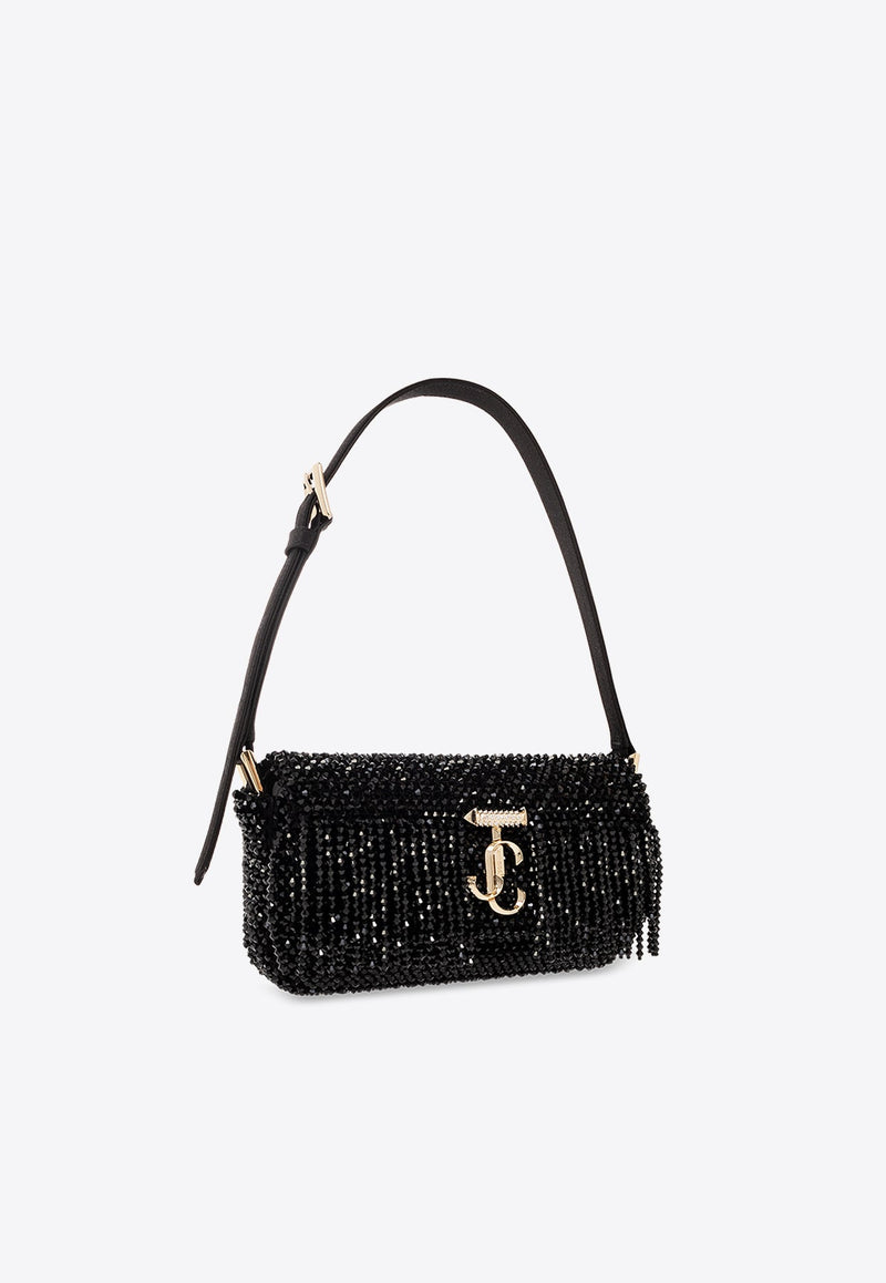 Mini Avenue Rhinestone Embellished Shoulder Bag