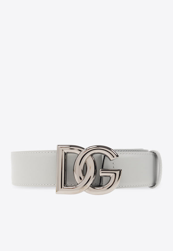 DG Logo Leather Belt