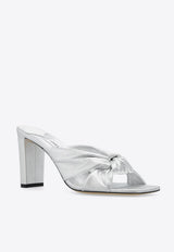 Avenue 85 Metallic Leather Mules