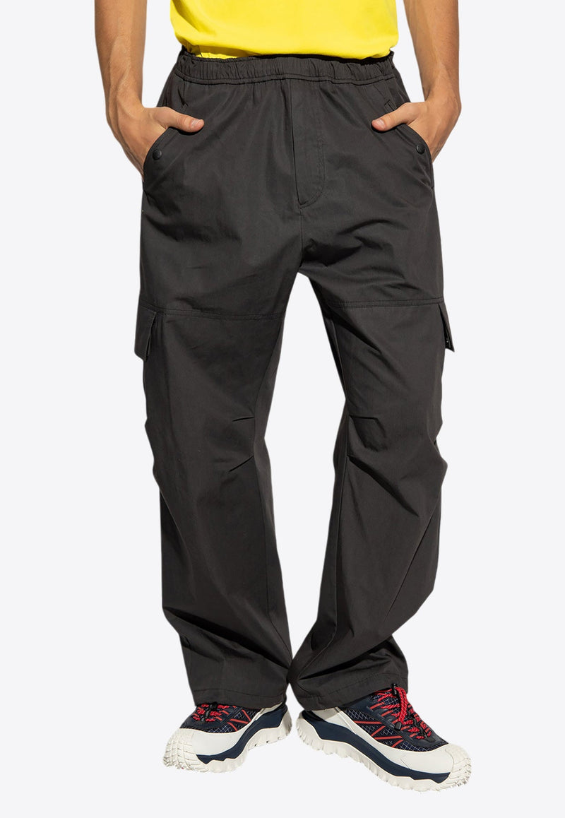 Logo Patch Cargo Pants