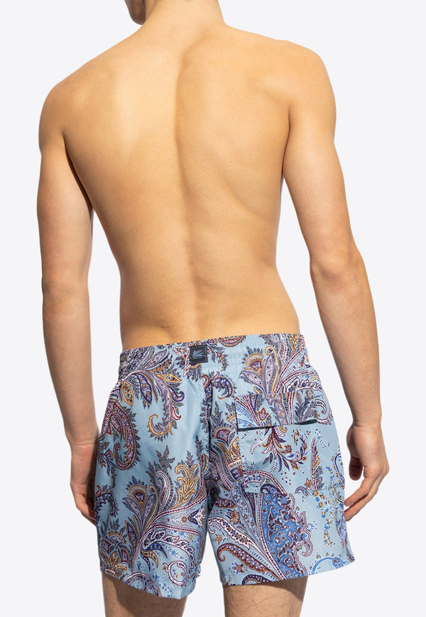 Paisley Print Swim Shorts