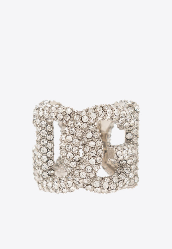 Rhinestone Embellished DG Ring