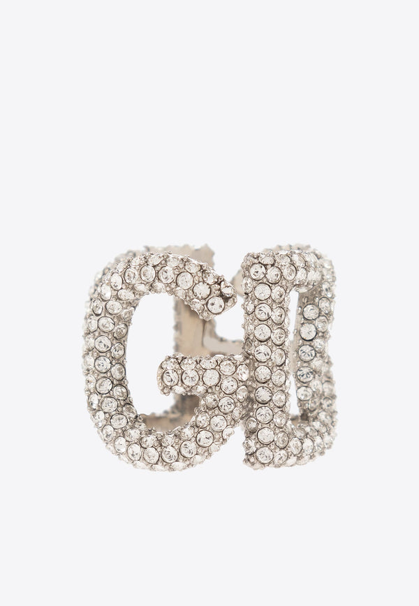 Rhinestone Embellished DG Ring