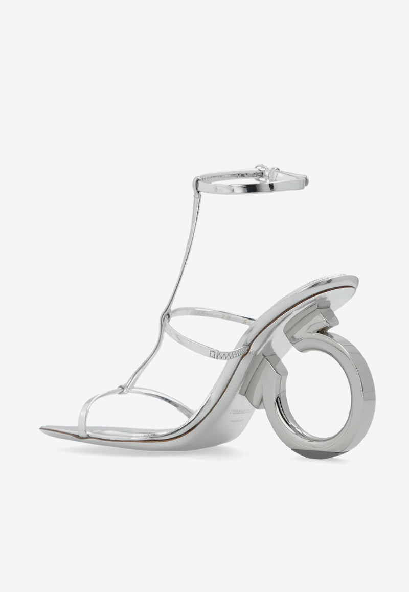 Elina 105 Metallic Leather Sandals