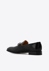 Finley Gancini Leather Loafers