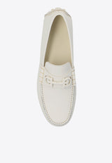 Grazioso Gancini Leather Loafers