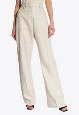 Sauge Straight-Leg Linen Pants