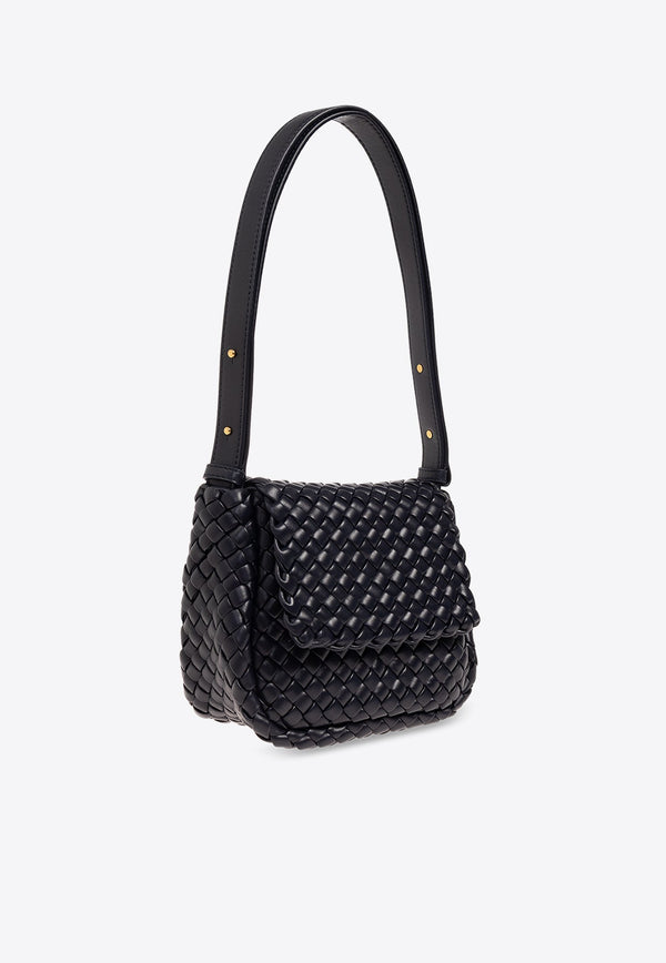 Mini Cobble Padded Intrecciato Shoulder Bag