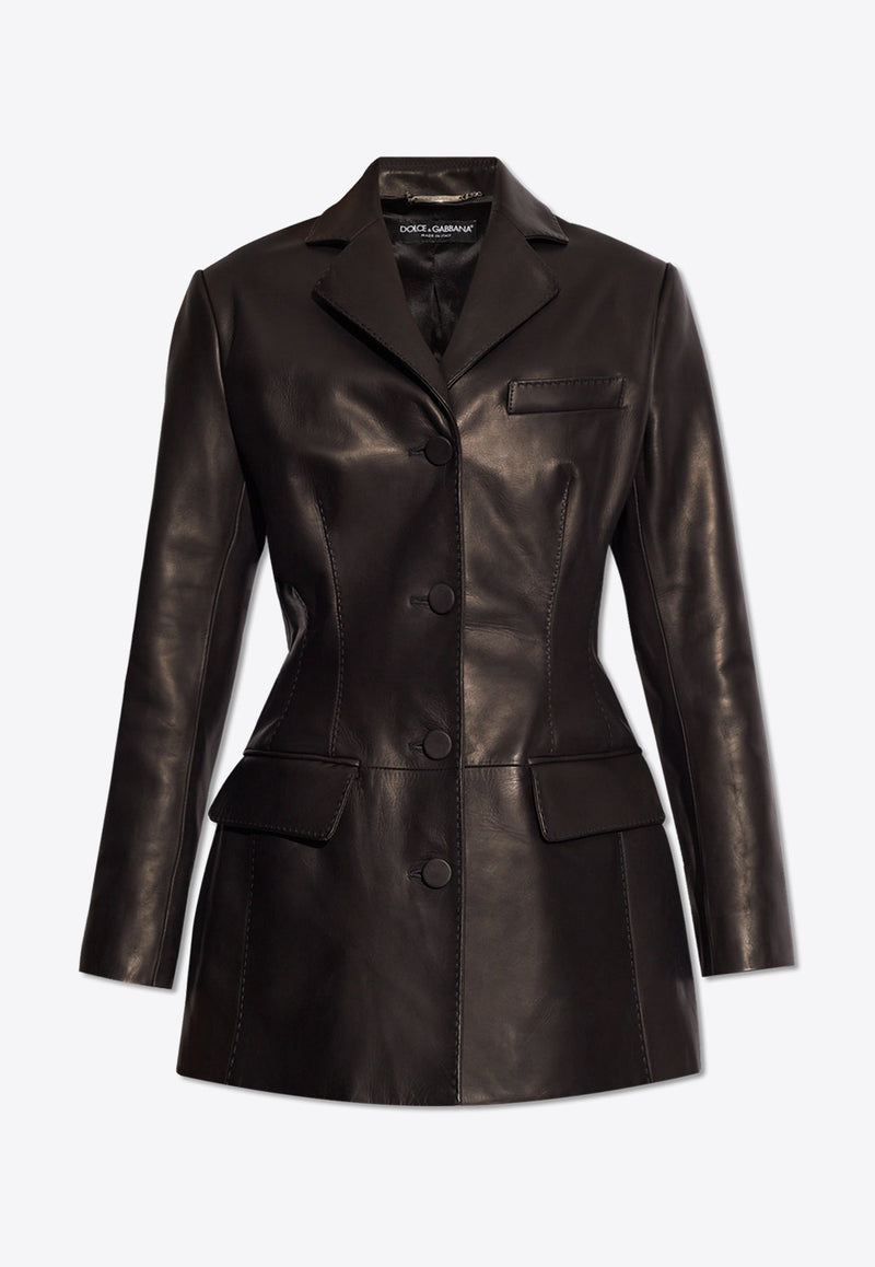 Leather Turlington Jacket