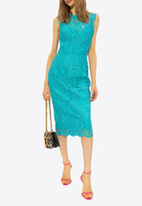 Floral Cordonetto Lace Sheath Dress