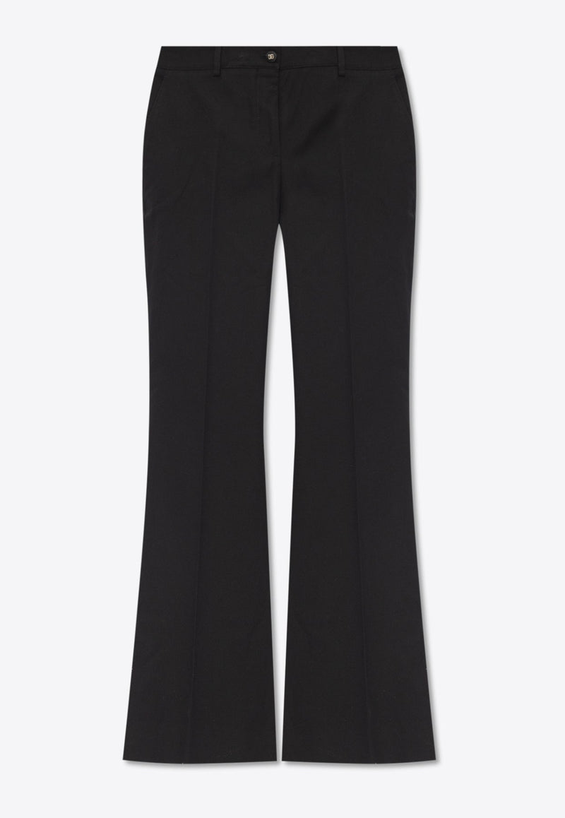 Twill Flared Pants