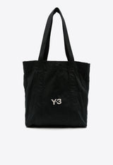 Logo Print Tote Bag