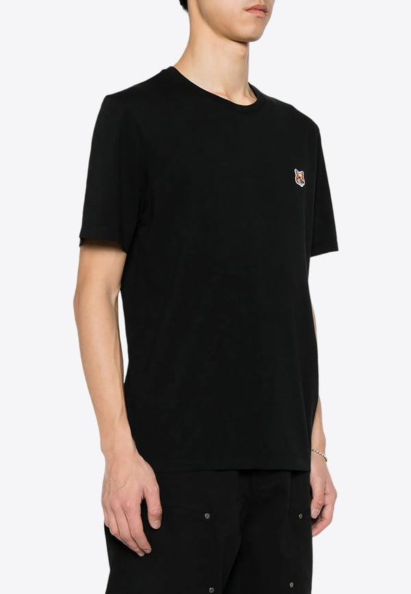 Fox Logo Patch Crewneck T-shirt