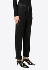 Liliuxy Drawstring Straight-Leg Pants