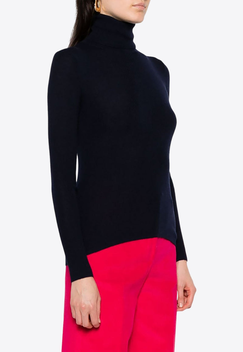 Leila Turtleneck Wool Sweater