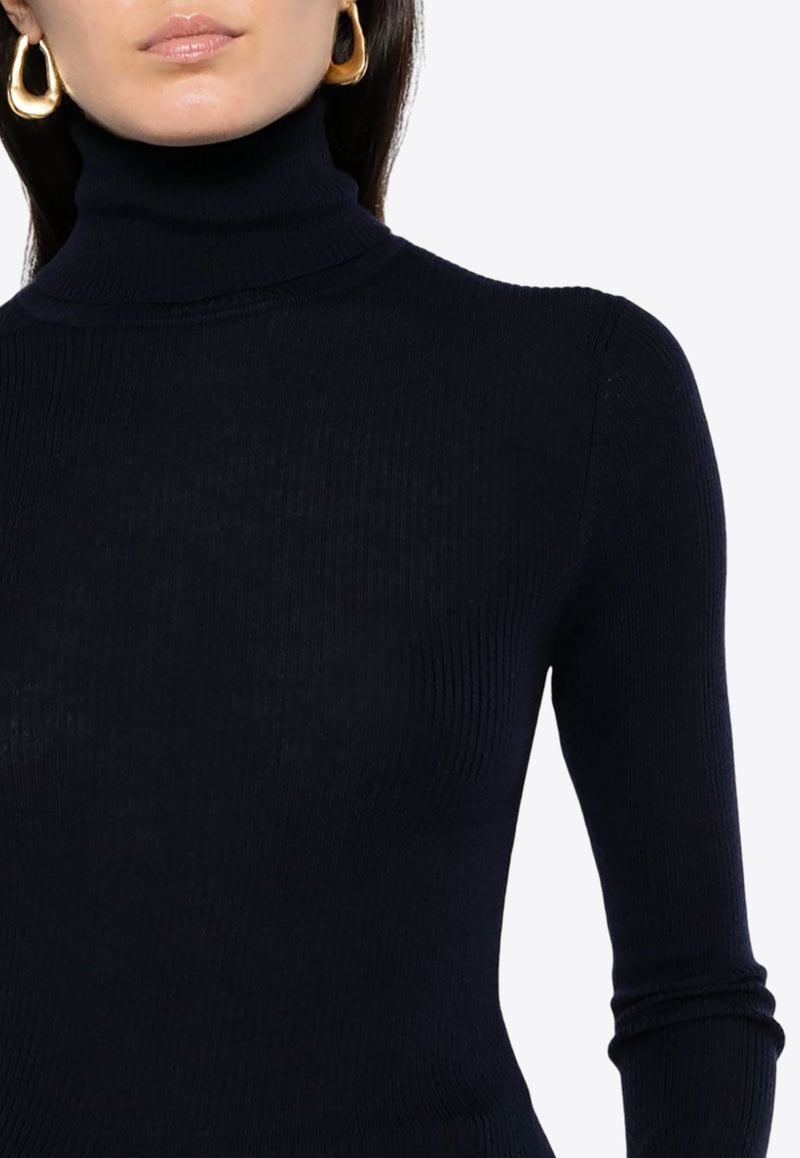 Leila Turtleneck Wool Sweater