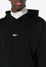 Embroidered Logo Hooded Sweatshirt