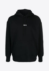 Embroidered Logo Hooded Sweatshirt