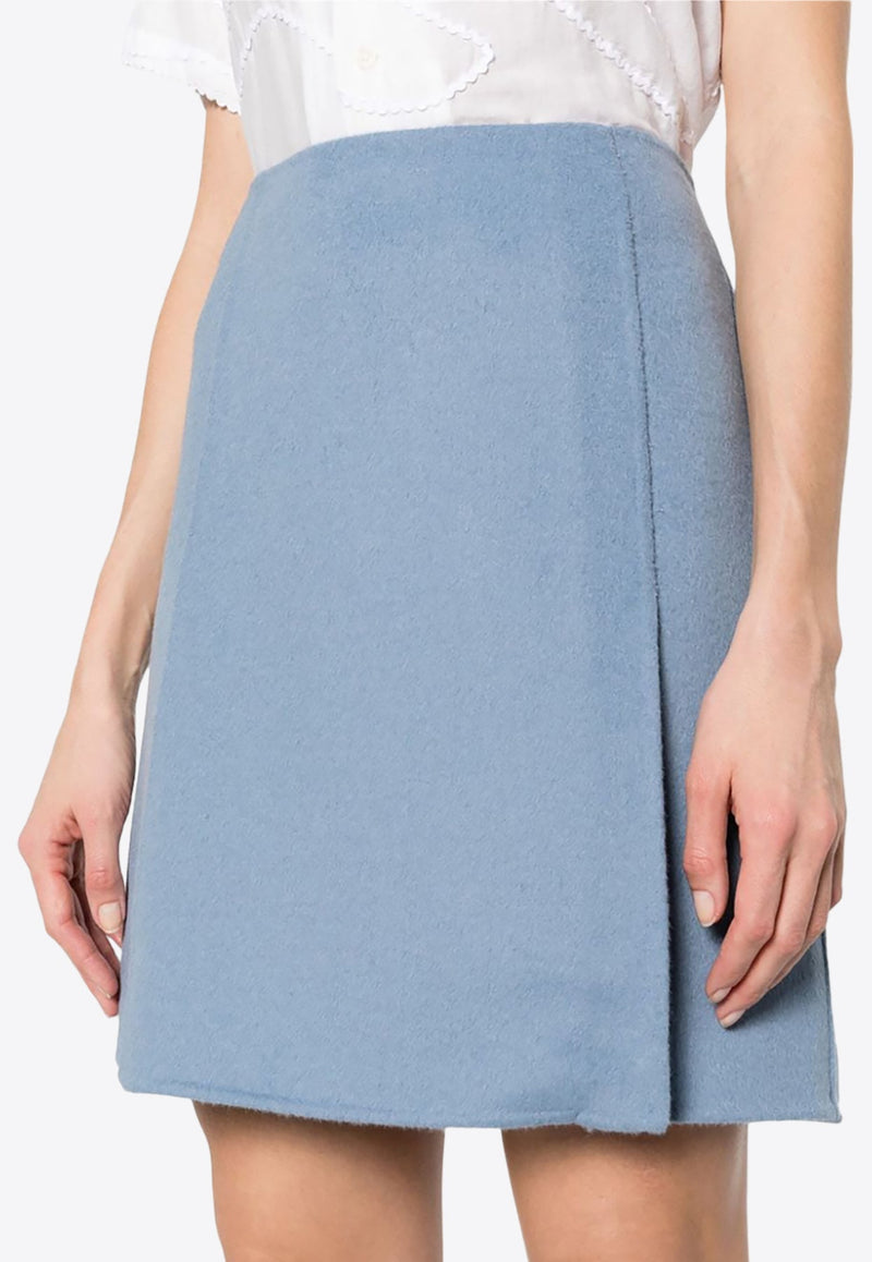 Leak High-Waist Mini Skirt