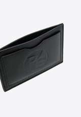 Debossed Logo Leather Cardholder