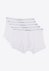 Logo Print Boxers - Set of 5