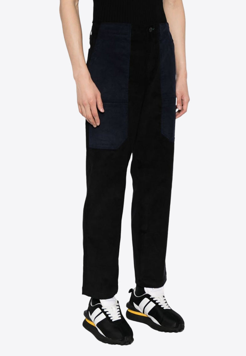 Straight-Leg Corduroy Pants