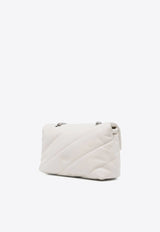 Classic Love Puff Maxi Quilt Shoulder Bag