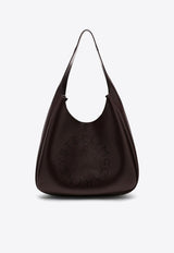 Perforated Logo Hobo Bag